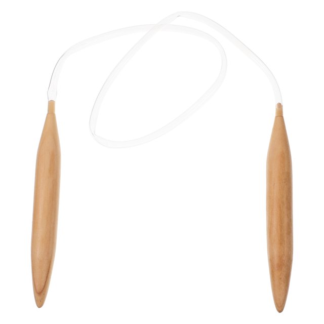 Miangastore Wooden Knitting Needle for Sewing with Smooth Surface and Multi-functional Use 1 Pair