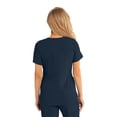 thumbnail image 2 of Grey's Anatomy Signature GNT019 Women's 3 Pocket V-Neck Laced Sleeve Scrub Top Graphite XL, 2 of 2