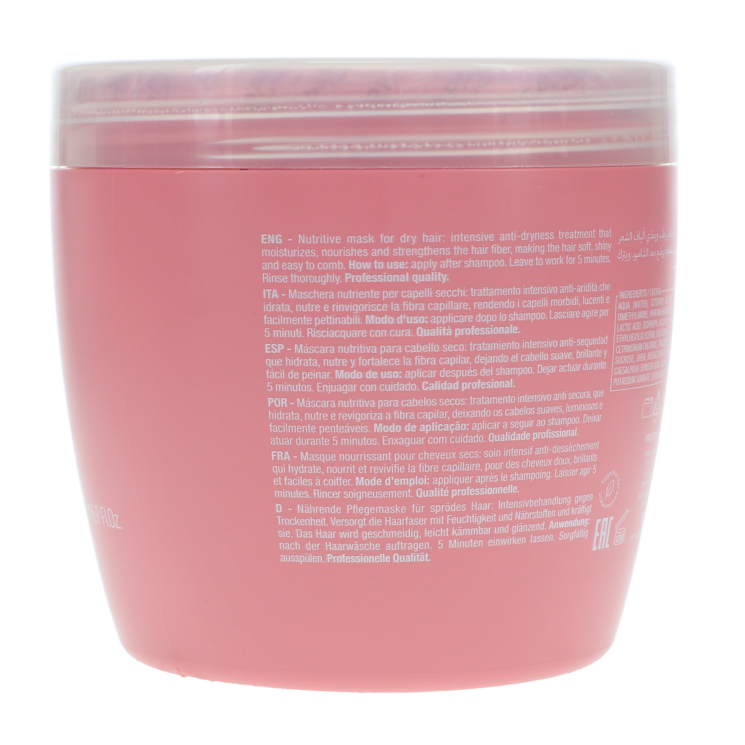 AlfaParf - Semi Di Lino Moisture Nutritive Mask (Dry Hair) - 500ml/16.9oz