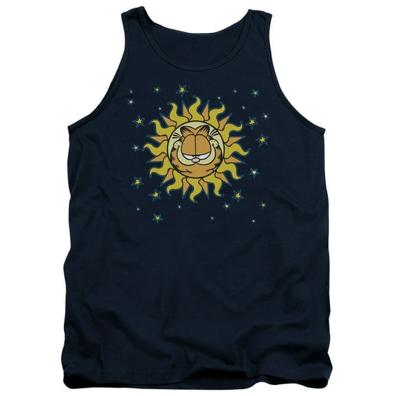 Garfield Celestial Adult Tank Top Navy