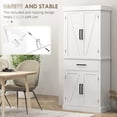 thumbnail image 4 of Kitchen Cabinet with 5-Tier Shelves | Hold Food and Kitchen Basics | Particle Board Construction | Adjustable Shelves to Meet Storage Needs, 4 of 6