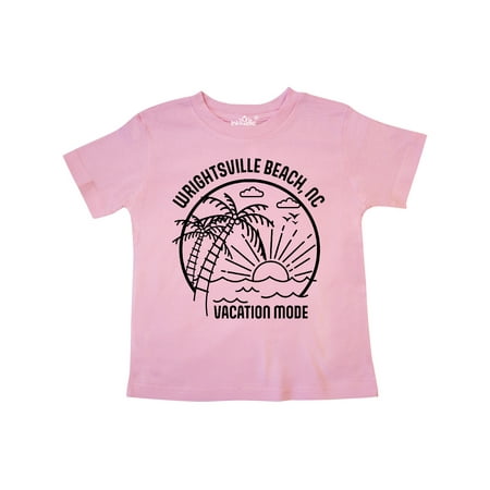 

Inktastic Summer Vacation Mode Wrightsville North Carolina Gift Toddler Boy or Toddler Girl T-Shirt