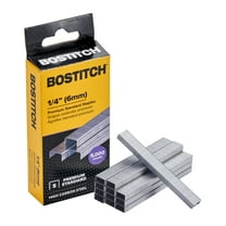Bostitch Office Standard Staples, 1/4" Leg Length