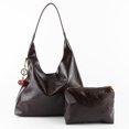 thumbnail image 3 of Superior Elegante Bolso Slouchy Transporte para Mujeres PU Gran Capacidad Con Cerezo Cierre Desplazamiento Suave, 3 of 9