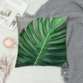 thumbnail image 2 of Chilfamy Palm Leaves Throw Pillow Covers Home Decorative Pillow Covers Pillowslip with Tropical Banana Palm Monstera Leaves Print for Summer Style Decor 18x18in, 2 of 5