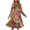 30, variant on Vmvidoty 2026 Long Sleeve Dress for Women All Seasons A Line Womens Dresses Casual Orange S