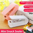 thumbnail image 2 of Bag Sealer Mini Heat Sealing Machine Resealable Food Storage Snack Resealer, 2 of 5