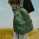 thumbnail image 2 of Mochila GAMLFL Green Canvas para Mujer Retro Aesthetic 19L, 2 of 9