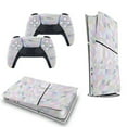 thumbnail image 5 of Polygon Pattern Rainbow PS5/PS5 Pro/PS5 Slim Digital Disc Skin Sticker For Console And Controller Skins, 5 of 7