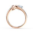 thumbnail image 2 of SWAROVSKI Lifelong Heart Ring, Clear Swarovski Crystals with Mixed Metal, Rose-Gold Tone, and Rhodium Finish, Lovers Knot, Size 7, Part of the Swarovski Lifelong Heart Collection, 2 of 2