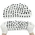 thumbnail image 5 of Unique Bargains 1 Pc Elastic Pleated Style Swimming Cap White, 5 of 6