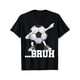 thumbnail image 1 of Camiseta divertida de jugador de fútbol para niños, con estampado de dibujos animados, manga corta, cuello redondo, lavable a máquina, para niños y niñas., 1 of 5