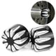 thumbnail image 2 of Axle Cap Axle Cover Axle Nut Cover Spinning Axle Cap Nut Cap Pair Of Motorcycle CNC Aluminum Axle Nut Cap Cover Water Drop Type Fit For Electra/Road GlidesBlack ANGGREK Negro, 2 of 8