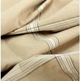 thumbnail image 7 of Home Soft Things 3 Piece Washed Cotton Duvet Cover Set - Windowpane - Camel - King (102" x 90"), 7 of 7