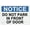Warning Sign 3, variant on kasbes Metal Hanging Plate Horizontal BUCKLE UP FOR SAFETY, Waterproof, Fade and Scratch Resistant, safety signs, equipment Warning signs, etc - NOTICE SIGN Style 30x40cm