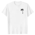thumbnail image 4 of Styesk T-Shirts pour Homme Mode Décontractée Imprimé Col Rond Pull T-Shirt Manches Courtes Blouse, 4 of 6