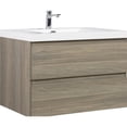 thumbnail image 5 of 36" Floating Vanity with Sink - Timber Structure - Bathroom Long - term Use - Ensure Stability, 5 of 6