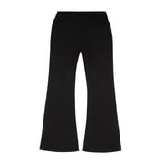 Girls Essential Flare Legging with Cross Waistband, Sizes 4-18