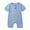 Blue, variant on Summer Baby Boys Clothing Agkizg Baby Boys Bodysuits, Baby Boys Short Sleeves Rompers, Toddler Kids Baby Girls Boys Solid Short Sleeved Fashion Rompers