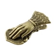 thumbnail image 4 of Sharprepublic Vintage Hand Shaped Paper Clip Binder Clip for Journaling Travelers Document Bronze, 4 of 8