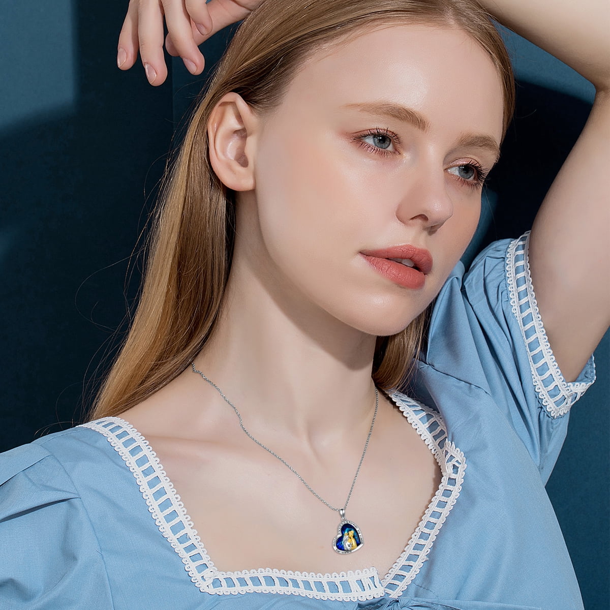 Mother daughter necklace cheap deals