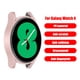 thumbnail image 1 of Estuche protector de reloj de media cubierta para PC para Galaxy Watch 4 40 mm (oro rosa), 1 of 5
