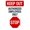 Warning Sign 4, variant on Authorized Personnel Only Area Under Video Surveillance 8"x12" Warning Sign, Construction Security Metal Sign, Business Home Garage Street Wall Safety Caution Custom Decor