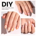thumbnail image 3 of MelodySusie Short Almond Nail Tips, 300Pcs Clear Acrylic, Half Matte Full Cover Press on Nails for DIY Extension & Salon Use, 15 Sizes Pre-Shaped for Long-Lasting Manicure, 3 of 7