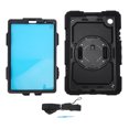 thumbnail image 2 of Tablet Case, Perfect Fit Drop Resistant Built in Kickstand Tablet Protective Case with Shoulder Strap for Tab A7 Lite 8.7 Inch 2021 T220, 2 of 7