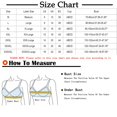 thumbnail image 3 of LLYWEY No Wire Push up Bras for Women Wireless Bras Women Ladies Bralette Bra Style-752 Women Support Bra Feature Adult Female Bralette Sports Bras Black 44B, 3 of 3