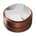 thumbnail image 3 of Rongfmy Stainless Steel Coffee Tamper Powder Hammer Adjustable Brown 58mm-Three Pulp, 3 of 8