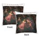 thumbnail image 3 of Fundas de almohada de terciopelo Melanie Martinez, fundas de almohada decorativas suaves y acogedoras con cremallera oculta para dormitorio, sofá, sillón, funda de almohada de terciopelo, 3 of 8