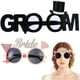 thumbnail image 4 of 2 piezas de gafas para el novio, gafas para la novia, regalos para despedida de soltero, decoraciones para despedida de soltera, 4 of 7