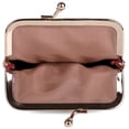 thumbnail image 2 of Julia Buxton Women's Heiress Cigarette Case Leather, Red, 2 of 2
