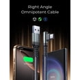 thumbnail image 2 of Cable USB C AINOPE, paquete de 2 m, 3.1 A, carga rápida para Galaxy S10, 2 of 7