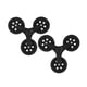 thumbnail image 4 of 2 ruedas triangulares para carrito de la compra, accesorios para carritos de la compra, ruedas para escalera, 4 of 9