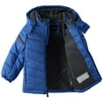 thumbnail image 3 of London Fog Boys 4-7 Active Puffer Jacket Winter Coat with Fleece Hat, 3 of 5