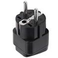 thumbnail image 4 of Adaptador de Salida Eléctrica, Enchufe de la Ue Compacto Ligero EU 100-250V 10A Para Bancos de Energía para Tabletas Shavers para Teléfonos Inteligentes., 4 of 7