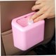 thumbnail image 4 of unbranded Car Garbage Can Rosa Con Tapa Creativa Y Material Resistente Para Viajes En Auto, 4 of 8
