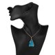 thumbnail image 3 of Collar de cadena colgante de resina de mujer de aleación de moda regalo accesorio de joyería femenina (C), 3 of 6