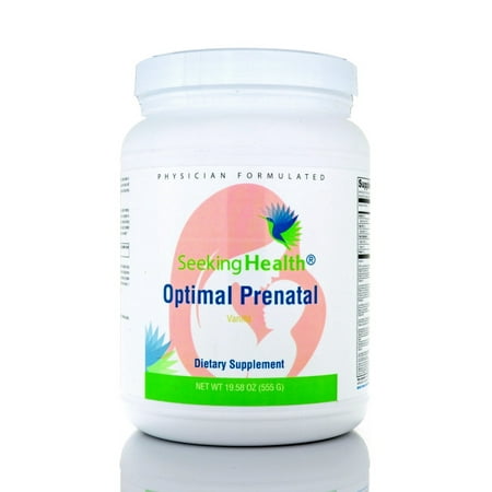 Seeking Health optimale prénatale protéines, vanille, 15 portions