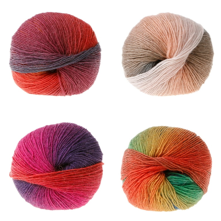 34 Rolls Milk Cotton Yarn for Crocheting Colorful Knitting Yarn Multi  Colored Yarn Soft Rainbow Yarn Crochet Yarn for Crocheting and Knitting  Craft