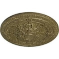 thumbnail image 3 of Ekena Millwork 26"OD x 3"P Vincent Ceiling Medallion (Fits Canopies up to 6"), Hand-Painted Mississippi Mud Crackle, 3 of 5