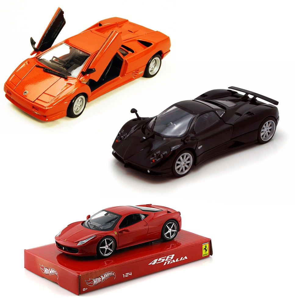Best of Supercars Set 10 Set of Three 1/24 Scale Diecast Model Cars