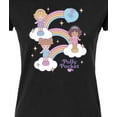 thumbnail image 3 of Polly Pocket - Polly Pocket Rainbows - Junior's Fitted Graphic T-Shirt, 3 of 5