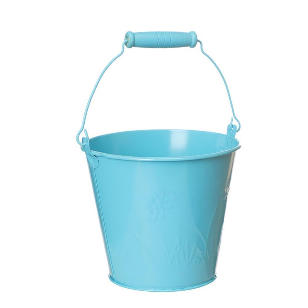Metal Sand Shovels Beach Pails and Sand Buckets Set for Kids Beach