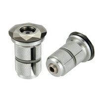 Mountain Bike Headset Expander Top Cap Aluminum Alloy Headset Screw 1-1/8" Threadless Fork Steerer Bike Top Bolt Expansion Bolt Gold Titanium Rainbow fit Road Cycling