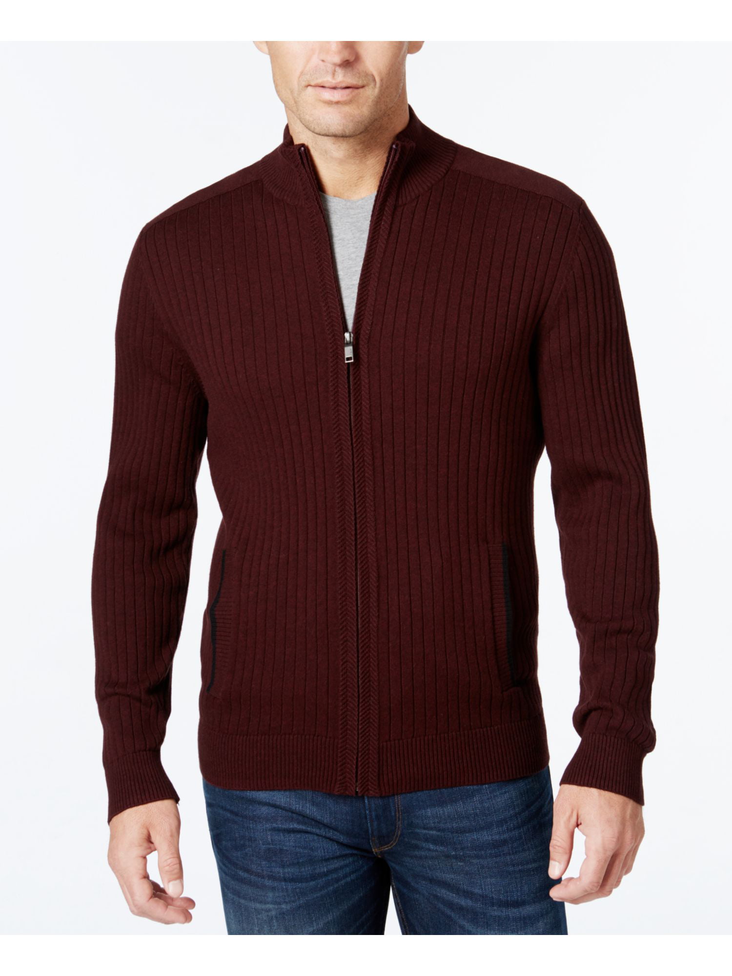 Alfani Men's Sweater Heather Gray Size XL Pullover Wool Crewneck $85 #080 