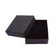 thumbnail image 1 of Minnieouse Joyero Conveniente Estuches multiusos Cajas para pendientes Pequeño collar portátil Organizador de almacenamiento de ataúd Mujer Ropa, zapatos y accesorios Miscelánea Negro Minnieouse AP015407-02, 1 of 6