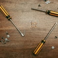 thumbnail image 3 of Golden Motorcycle Accessories Suite 4 Pcs Durable Metal Cable Clamps for Smooth Performance and, 3 of 9